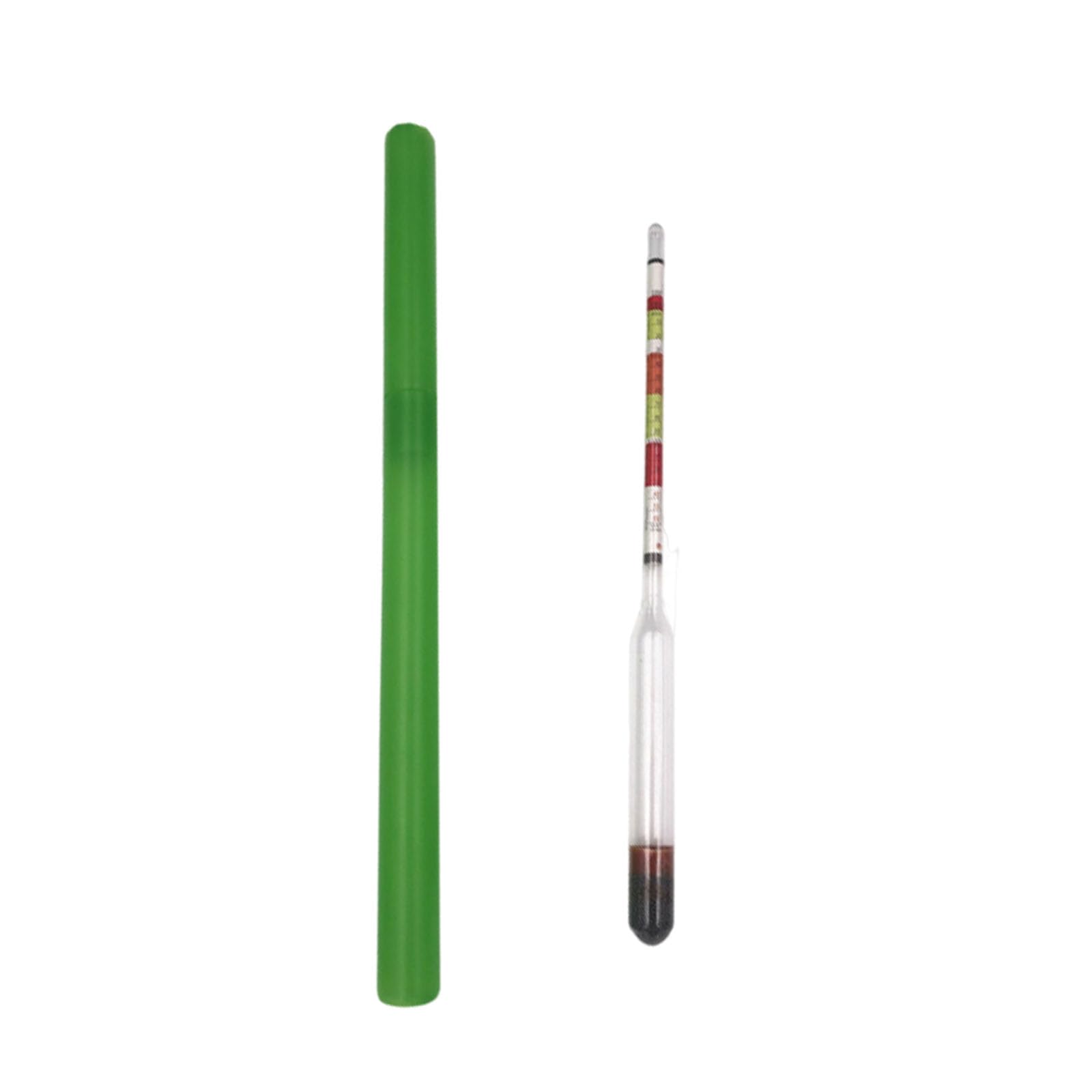 Hydrometer Hydrometer for Home Brew Triple Scale Hydrometer Self Brewed Wine Sugar Meter Alcohol Measuring Wine Making Equipment for Home Brewing Making Beer Wine Making and Testing