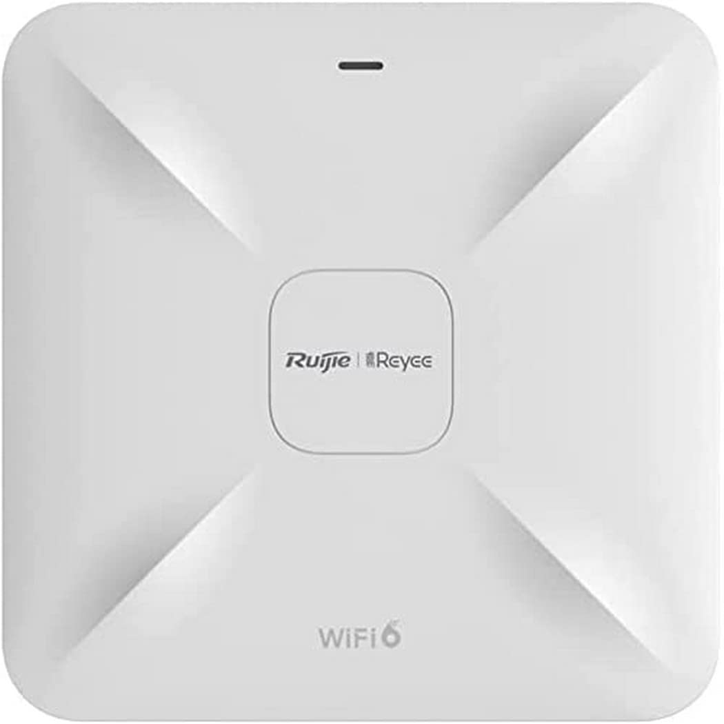 RuijieReyee RG-RAP2260(G) AX1800 Wi-Fi 6 dual-band Gigabit ceiling mount AP, dual Gigabit LAN uplink ports, built-in antennas with 3 Years Warranty