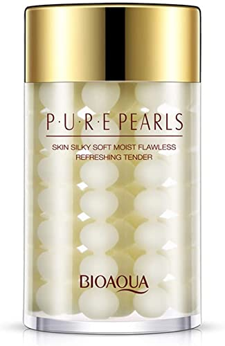 Pure Silk Pearl Essence Face Cream Hyaluronic Acid Moisturizing Refreshing Flawless Hydro-Lipid Balance Rejuvenation 120g