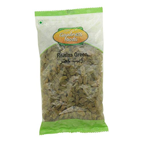 Goodness Foods Raisins Green 500Grams