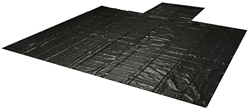 Mytee Products Flatbed Tarps Heavy Duty 18oz Lumber Tarp 20x27 (6  Drop) - Black