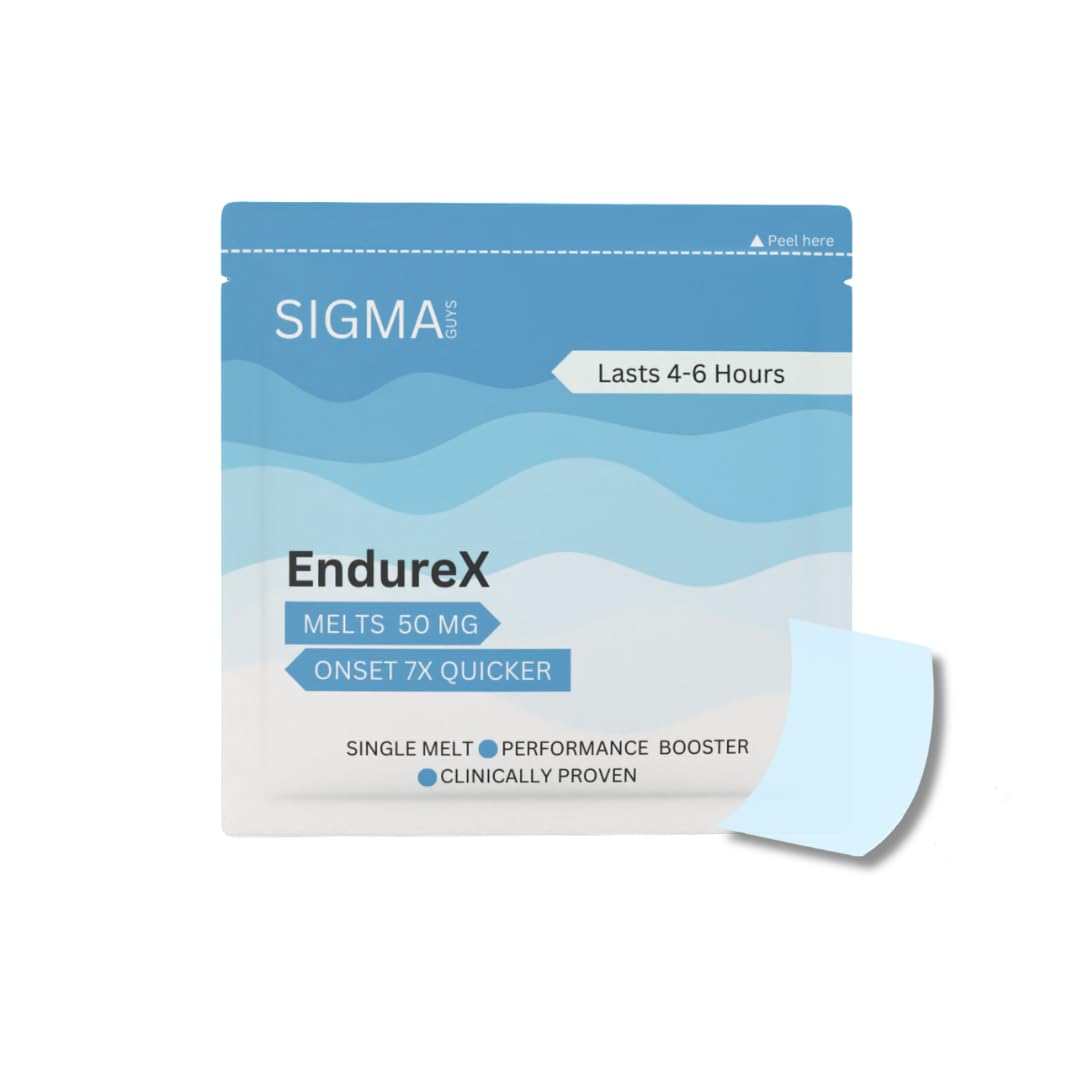 SIGMA GUYS EndureX Ultra Vitality Melts for Helps Increase Performance & Strength | For Men | Lasts upto 6 Hours | Pack of 10