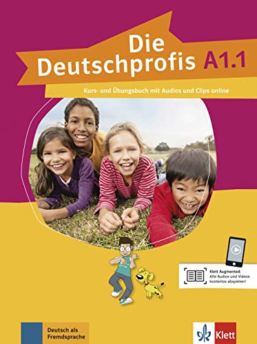 Die deutschprofis a1.1, libro del alumno y libro de ejercicios con audio y clips online Paperback – January 1, 2018