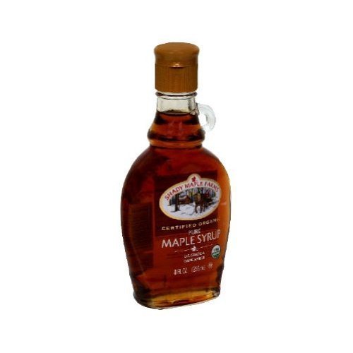 SHADY MAPLE FARM SYRUP MAPLE A GLSS ORG, 8 OZ, PK- 3