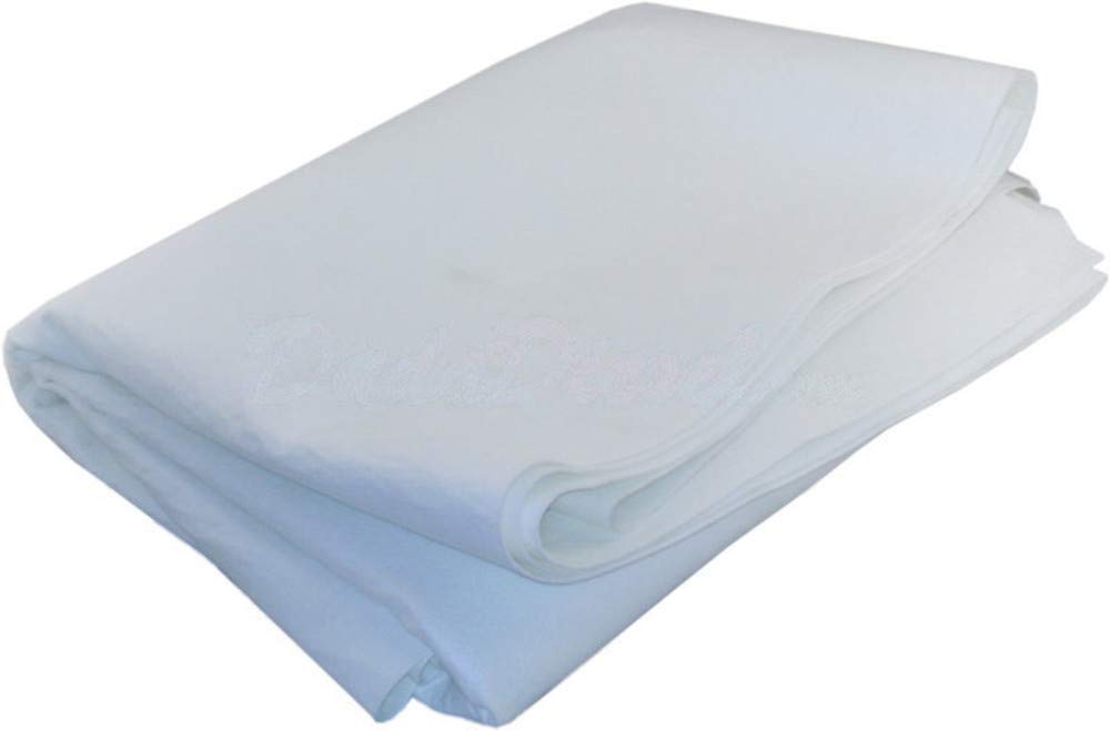 Duda Energy sheets5:100u 5 yd. x 72" Sheet of 100 Micron Polyester Filter Media Fabric for Making Filter Bag, Polyester