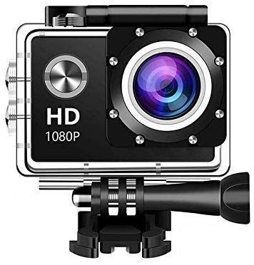 V.T.I HD1080P Action Waterproof Sports Camera with 2-inch LCD, Waterproof Diving/Sports Camcorder