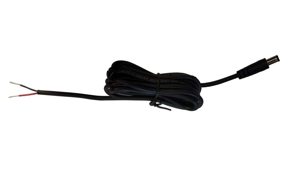 OhmKat Video Doorbell Power Supply Terminal Extension Cord - 12 ft. (Black)