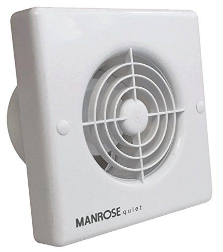 ManroseQF100T Quiet Extractor Fan with Timer for 4"/100mm Duct