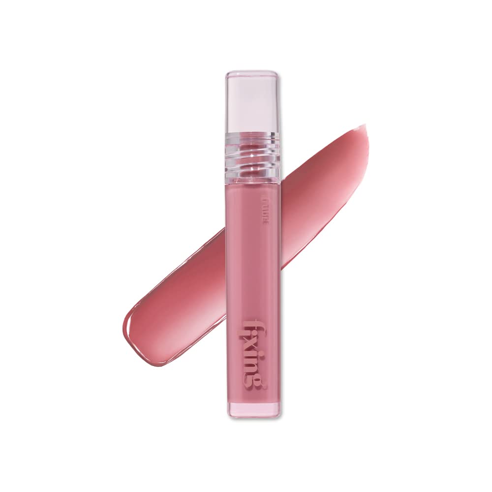 ETUDE Glow Fixing Tint for Plump & Fuller Lips| Non-Sticky, Moisturising, Vegan Gloss| Shade 05-Mauvement, 3.8g