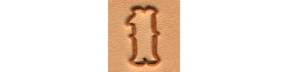 Tandy Leather Craftool� 1/2" (13 mm) Standard Number Set 8136-00