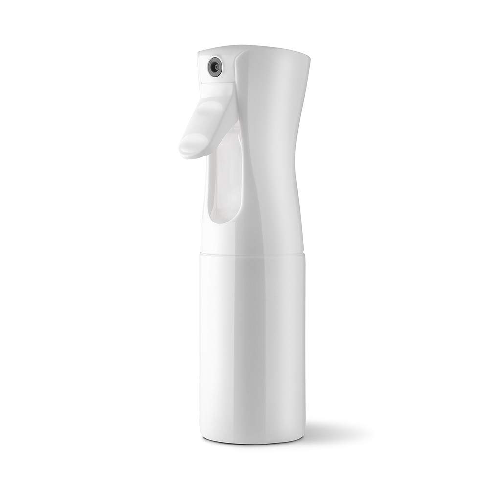 Hair Spray Misting Bottle, 200ml Refillable Fine Mist Sprayer Bottle, Ultra Fine Continuous Water Mister For Salon, Gardening, Plants & Skin Care, White