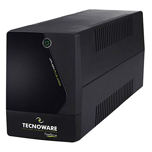 TECNOWAREUPS ERA PLUS 2000 TOGETHER ON - Power 2000 VA - IEC Outputs - Autonomy up to 30 min with 1 PC or 70 min with Modem Router