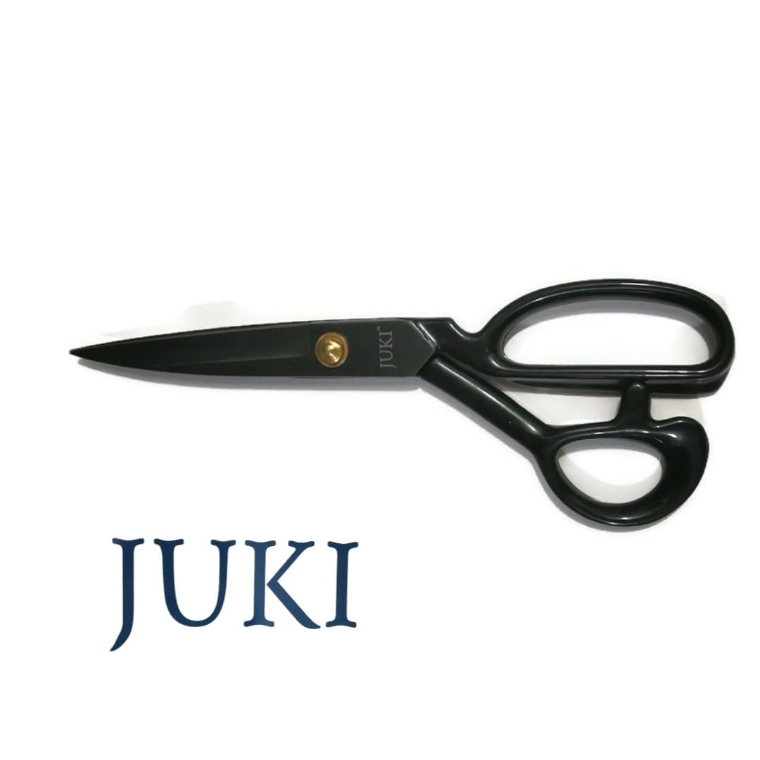 SHUTTLE | Juki 10 inch Tailoring Scissors with Rubber Handle Black Professional