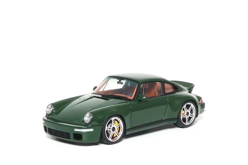 1/18 Complete Product for Almost Real for Porsche for RUF for SCR 2018 All Open Car Green Truck Pre-built Model Model Car