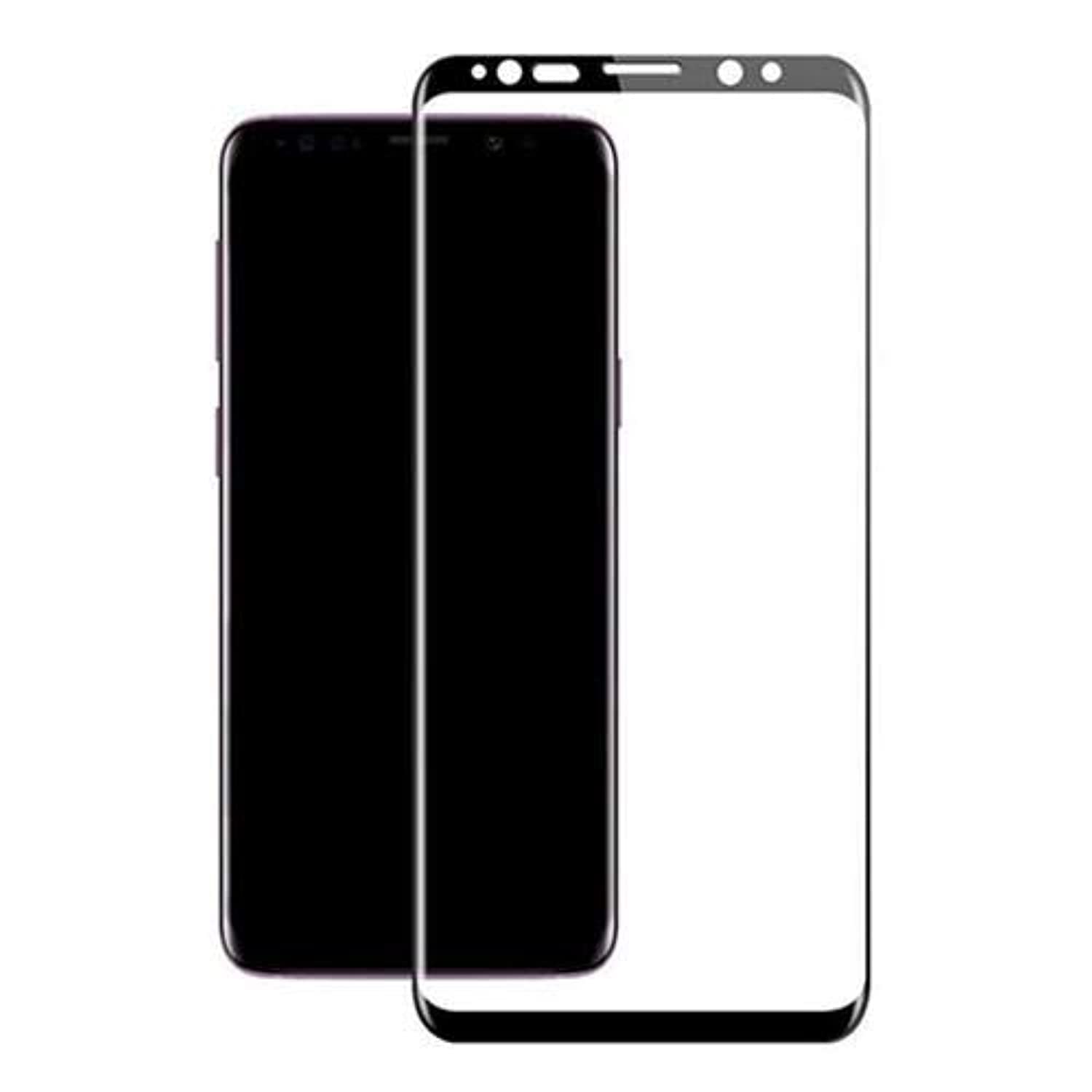 Black 3D Curved Tempered Glass Screen Protector for Samsung S9 PLUS