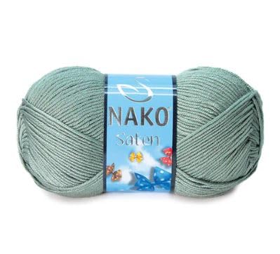 Nako Saten Crochet and Knitting Yarn (Color No. 10482)