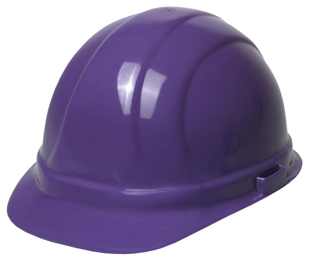 ERB 19988 Omega II Cap Style Hard Hat with Mega Ratchet, Purple