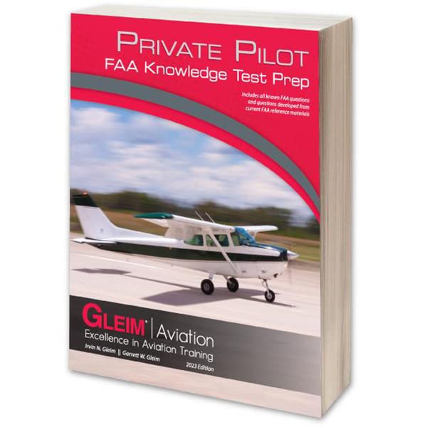 Gleim 2023 Private Pilot FAA Knowledge Test Perfect Paperback – 1 Jan. 2022