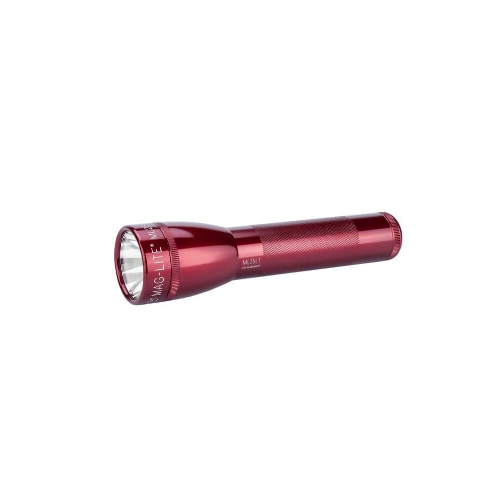 Maglite ML25LT-S2035: Ml25Lt 2 Cell C Led Flashlight Red