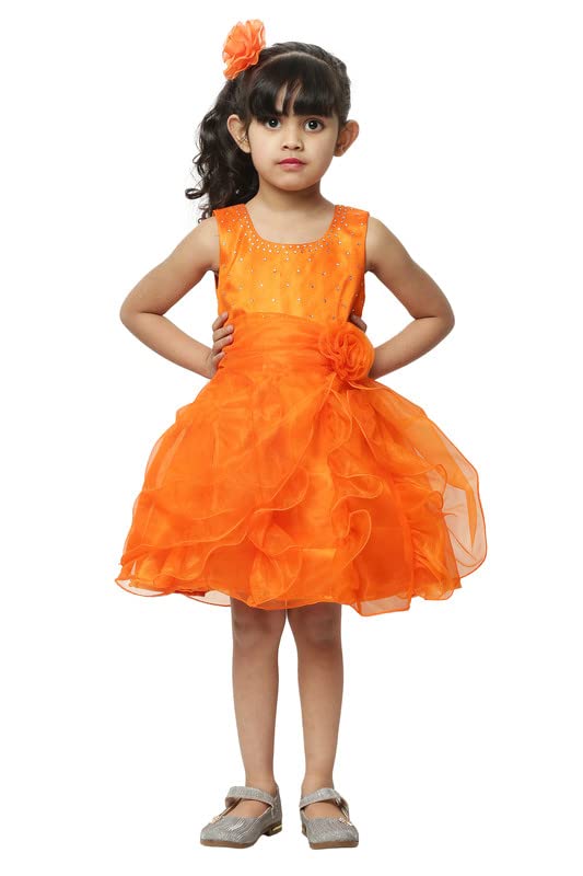 SOFYANA Baby Girls Kids Dress Birthday Princess Frock Dress