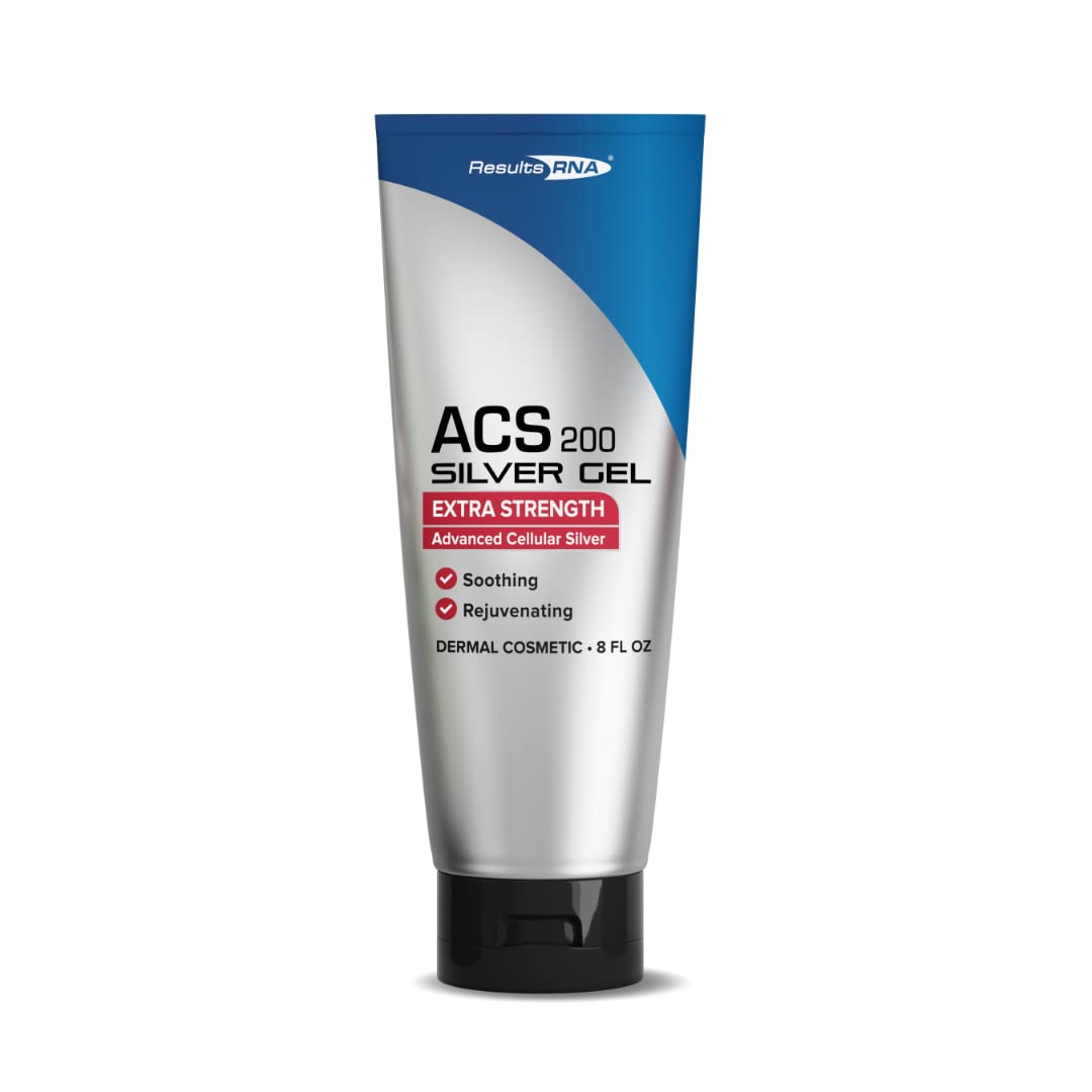 Results RNA - ACS 200 Silver-Glutathione Gel – Advanced Cellular Colloidal Silver Gel for Wound Care & Superior Dermal Healing. Clinically Proven. Recommended by Doctors Worldwide (8 oz)