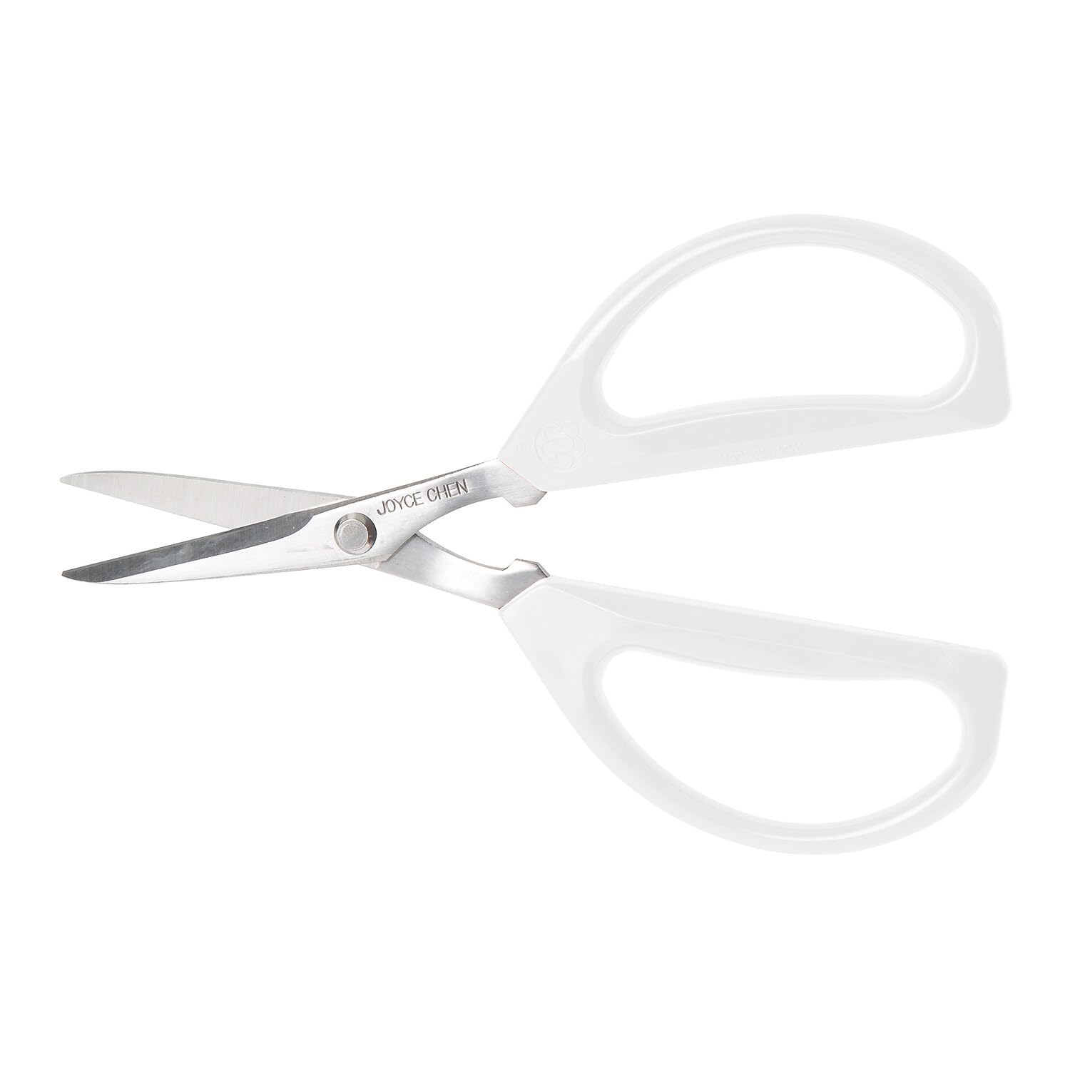 Joyce Chen Original Unlimited Kitchen Scissors All Purpose Dishwasher Safe Kitchen Shears With Comfortable Handles, White