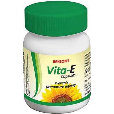 VitaE - 30 Caps | BaksonDr.Bakshi | Pack of 1