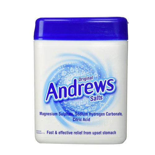 Andrews Original Salts, Fast and Effective Relief from Upset Stomach, 250 g