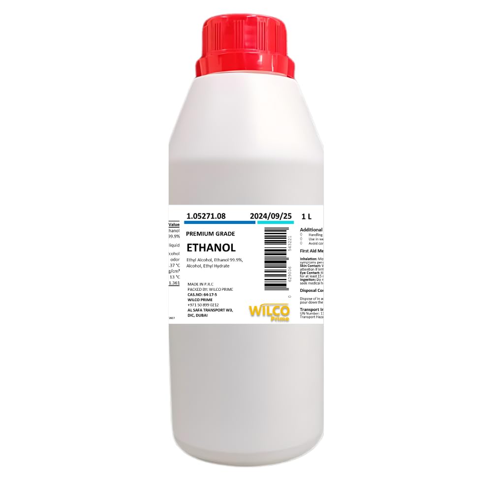 WILCO PRIME Ethanol 99.9% - High-Purity Laboratory & Industrial Grade