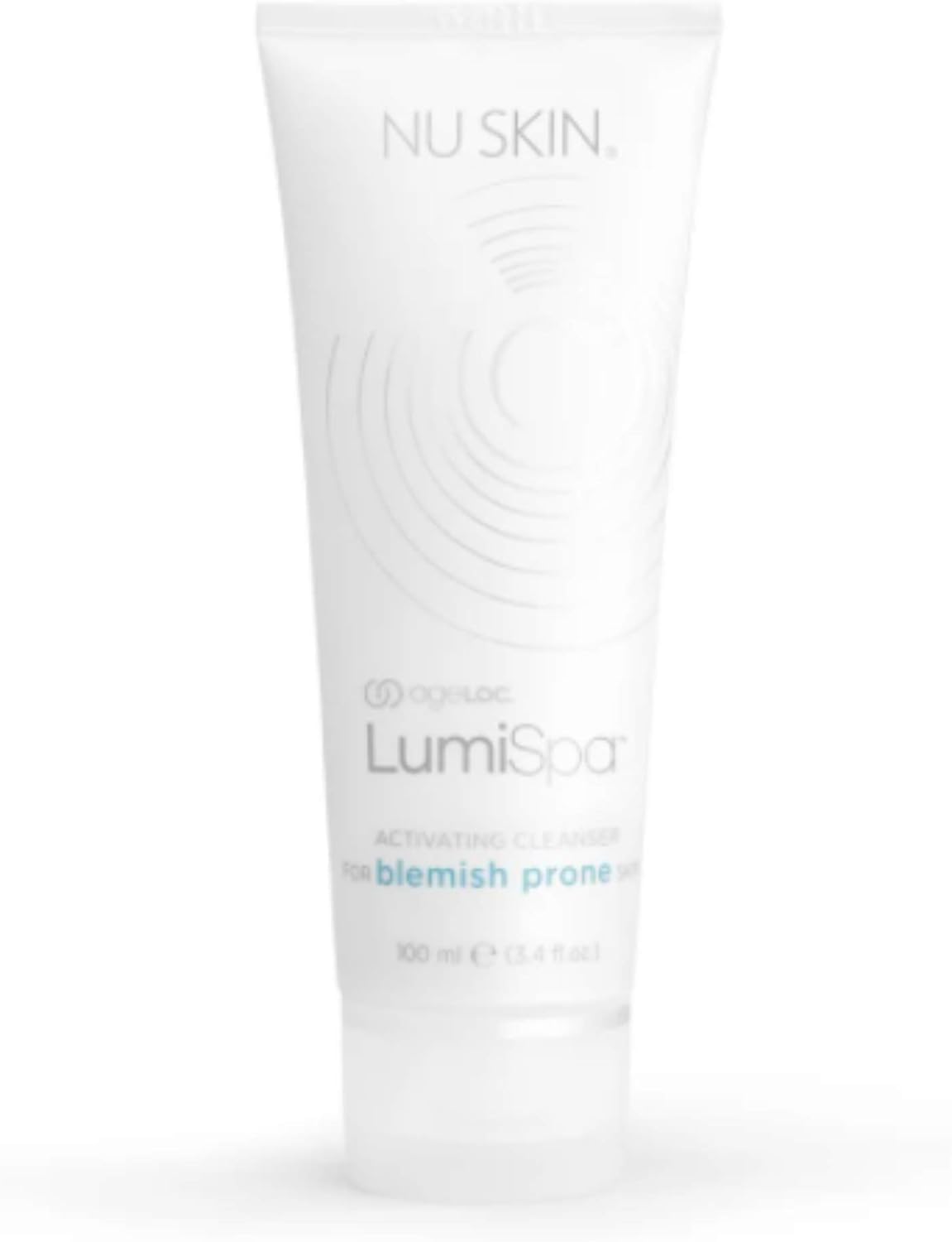 Nu SkinBLEMISH Cleanser For Blemish Skin To Reduce Acne Pimple Dark Spot Anti Ageing Use With Lumispa Device White