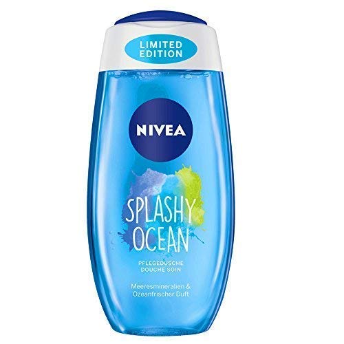 Nivea Shower Care Splashy Ocean, Ocean Minerals & Ozeanfrischer Scent, 1er Pack (1 x 250ml)