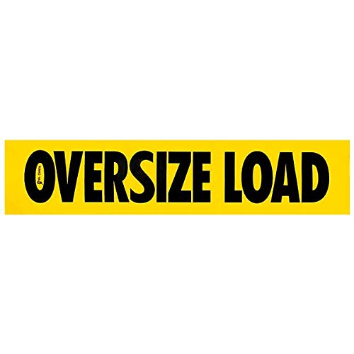 Magnetic Oversize Load Sign 18 Inch x 84 Inch