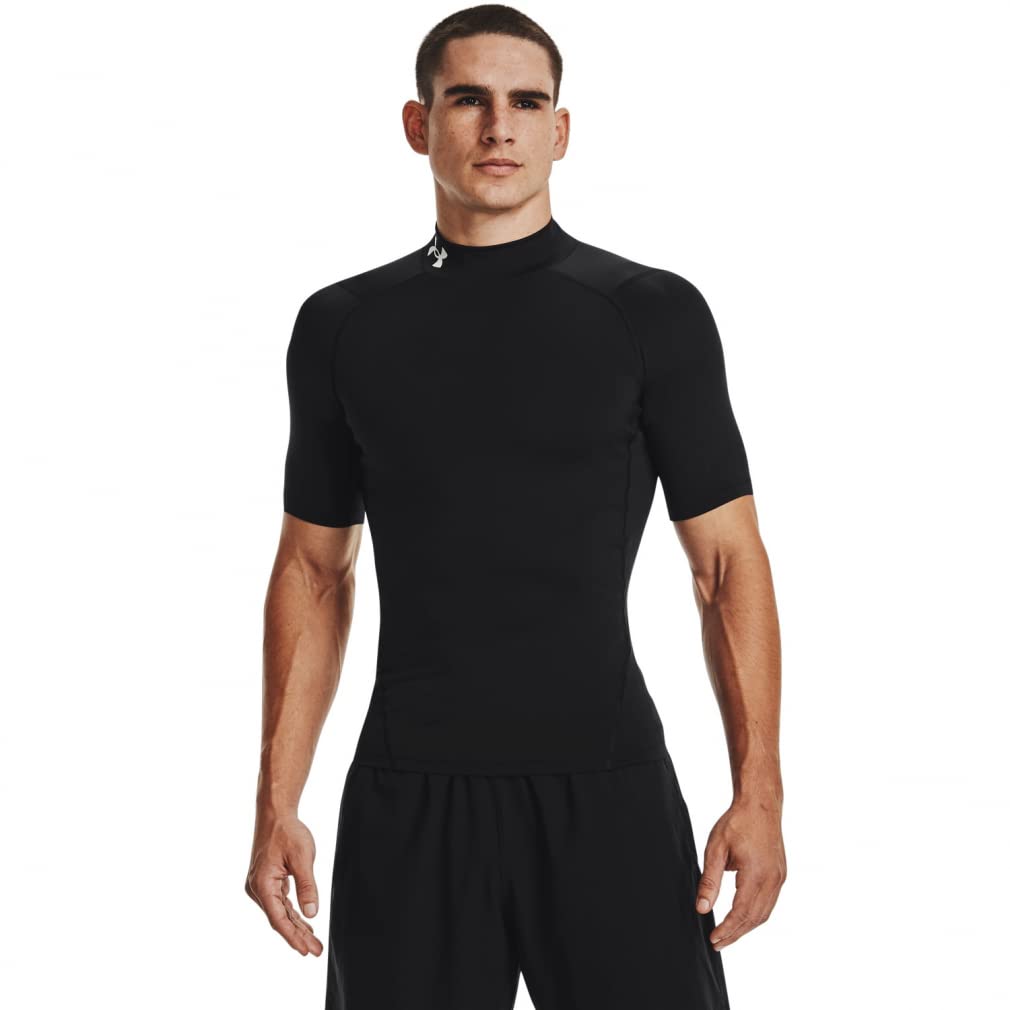 Under ArmourMen's HeatGear Short-Sleeve Mock Neck