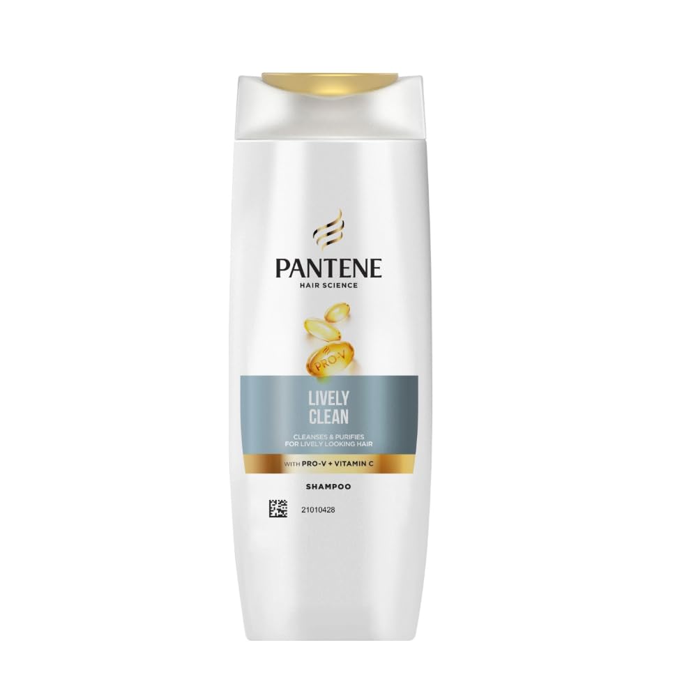 Pantene Advanced Haircare Solution, Lively Clean Shampoo for Women, 90 ML