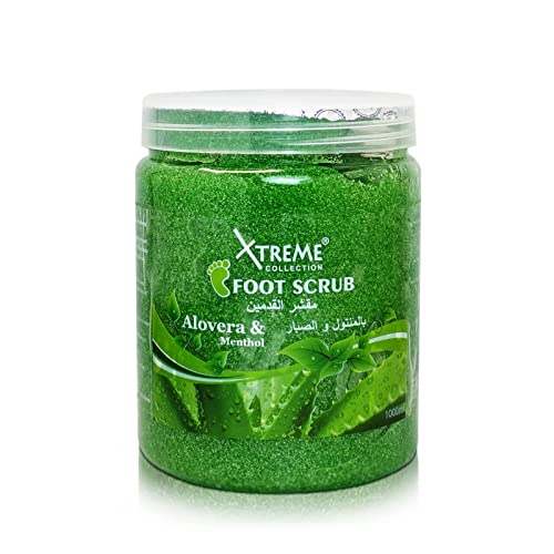 Xtreme Collection Aloe Vera & Menthol Foot Scrub 1000ml