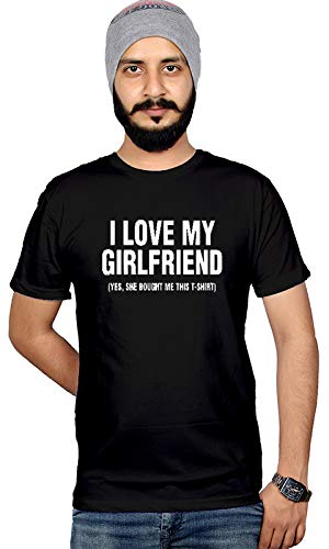 Workshop Graphic Printed T-Shirt for Men & Women | Funny Quote Cotton T-Shirt | Love My GF Sarcasam T-Shirt | Swag T Shirt | Round Neck T Shirts Short Sleeve tees