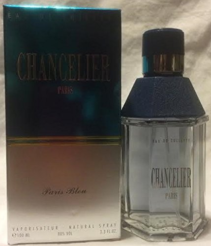 CHANCELIER BY PARIS BLEU COLOGNE FOR MEN 3.3 OZ / 100 ML EAU DE TOILETTE SPRAY