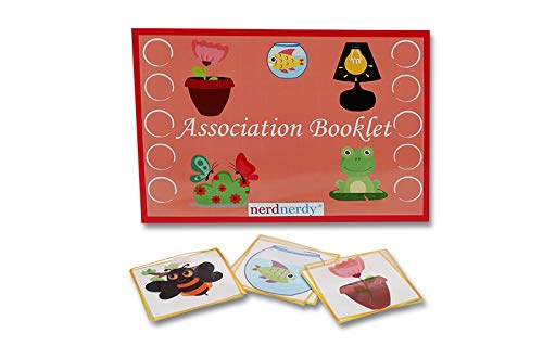 NerdNerdy Association- Teach Child Concept of Association in Fun and Engaging Way. Interesting Teaching aid for School, Special learners and Therapy Centres. BIS Certified