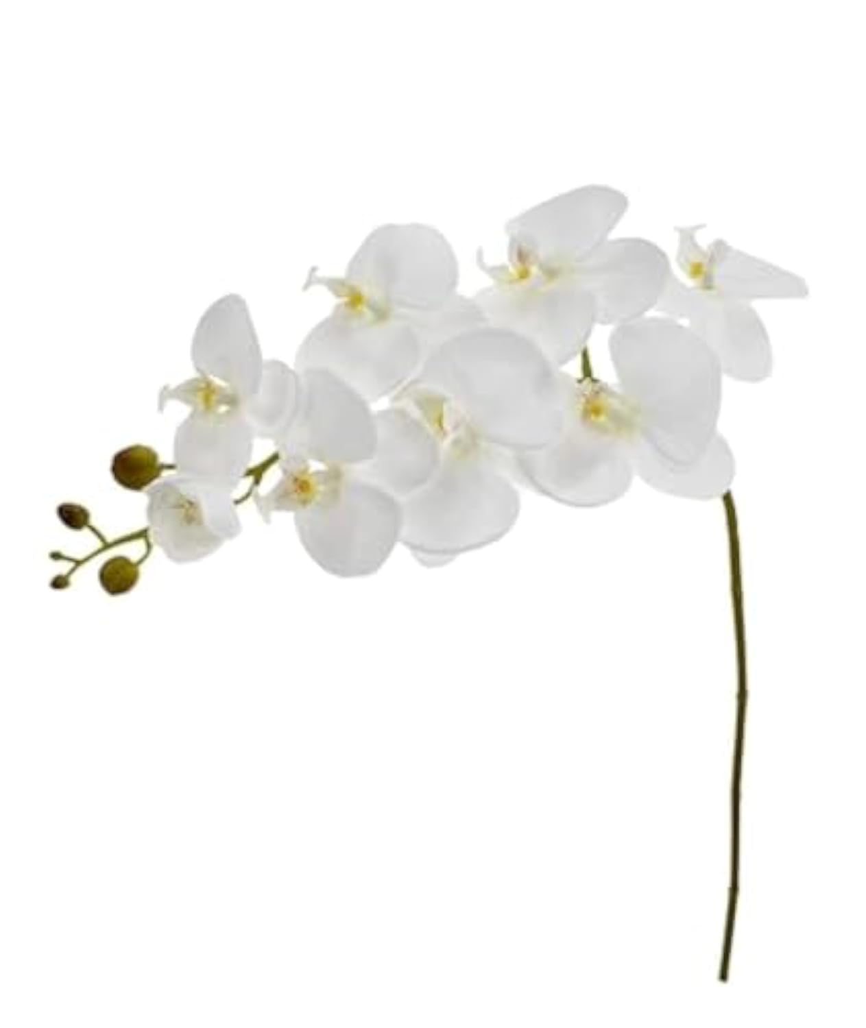 YATAI Artificial Orchid Flowers, Elegant Lifelike Phalaenopsis Flowers, Orchid Fake Flowers for Vase Filling, Long-Lasting, No Maintenance Artificial Flowers for Home Office Decor, Ideal Gift