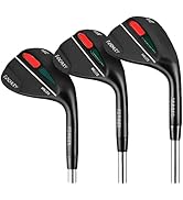 FINCHLEY Forged Golf Wedge Set–Includes 52 Gap Wedge, 56 Sand Wedge and 60 Lob Wedge for Ultimate...