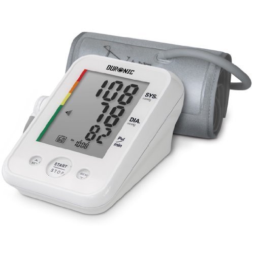 Duronic Blood Pressure Monitor Machine BPM150, CE Approved Automatic Upper Arm BP Heart Rate Detector Medically Certified with Cuff (22cm-42cm) - Reliable Health Monitoring for Home Use