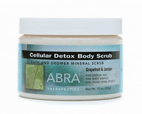 Cellular Detox Body Scrub Abra Therapeutics 10 oz Cream