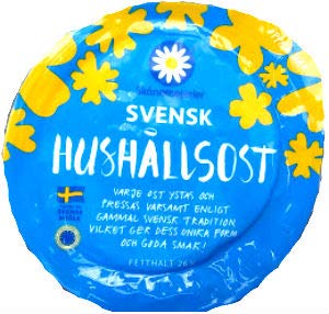 Swedish Farmer Cheese (Hushallsost) Whole Wheel