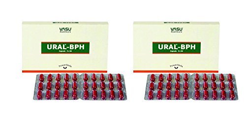 - Vasu Ural-BPH Capsules - 2 x 30s by Vasu Healthcare