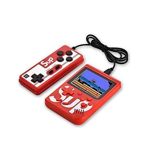 NAVIZONE 400 in 1 Sup Box Retro Classic 2-Player Machine with Remote Handheld Game Console English/Arabic