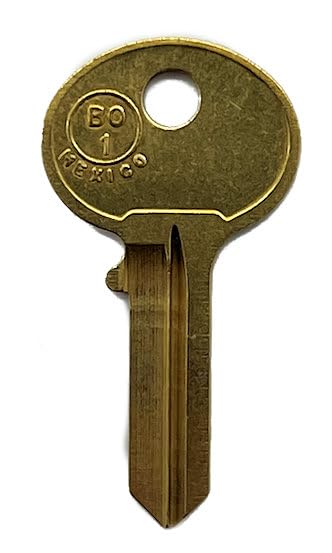 JMAHUD3DE Key Blank, Hudson HL2, B01 (50-Pack)