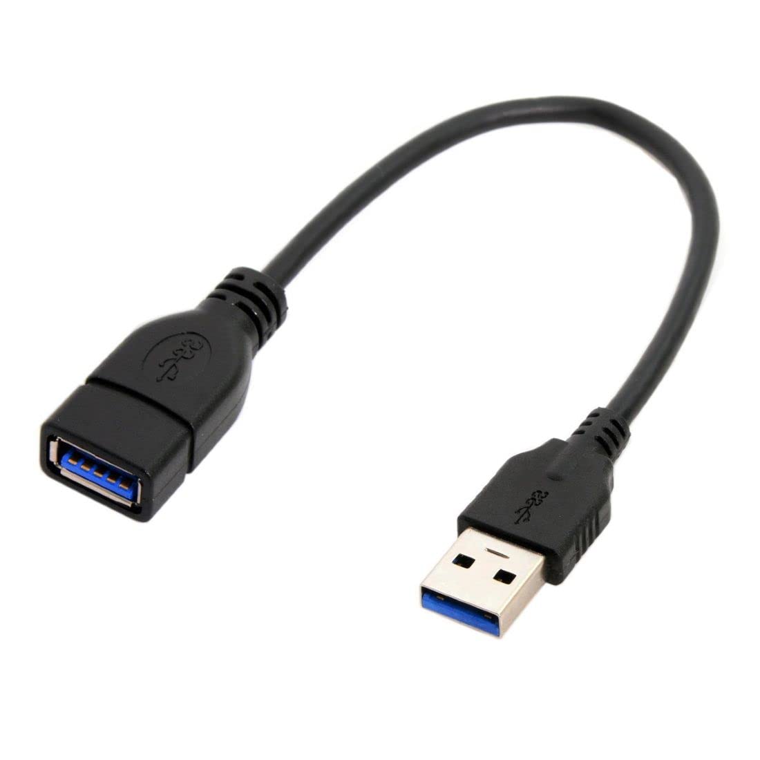 chenyangUSB 3.0 Cable USB 3.0 Type A Male to Female Extension Data Cable 20cm 5Gbps