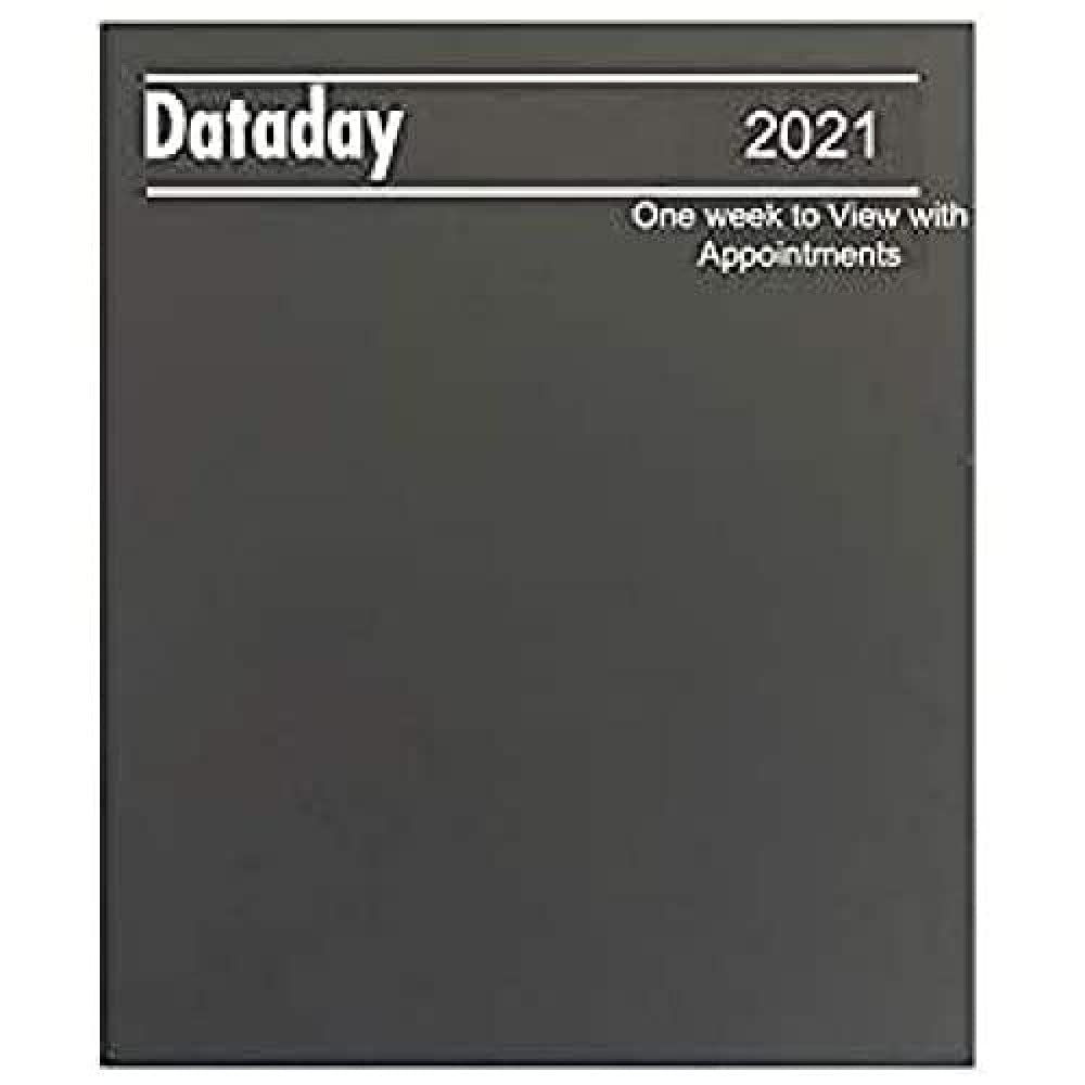 Dataday Black Week View Diary Dataday Desk Diary Ref - Q3A