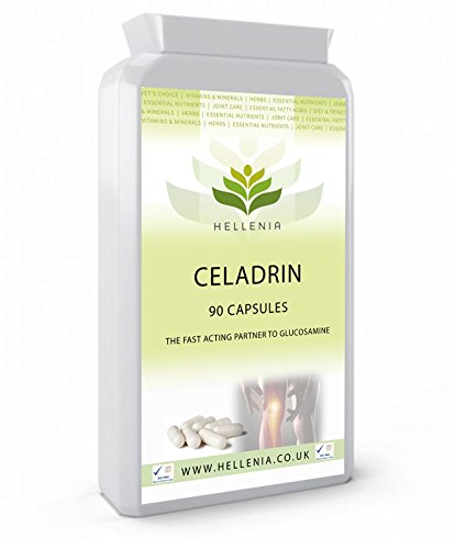 Hellenia Celadrin® 500mg | 90 Capsules | Potent Joint Care Supplement | Vegan Friendly | UK Manufactured