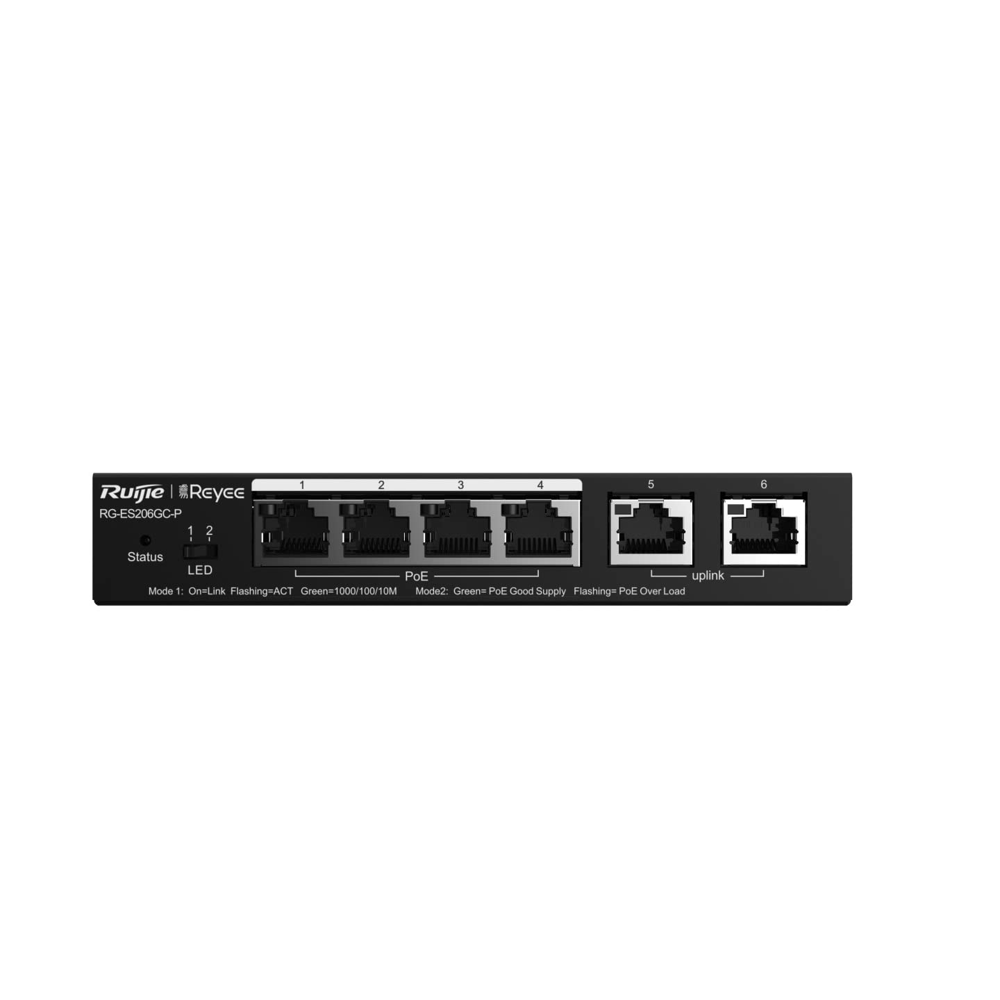 Ruijie REYEE 8PORT PoE GIGABIT CLOUD MANAGED PORT + SWITCH -RG-ES209GC-P 9